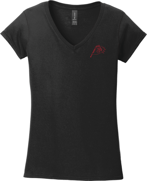 South Pittsburgh Rebellion Softstyle Ladies Fit V-Neck T-Shirt