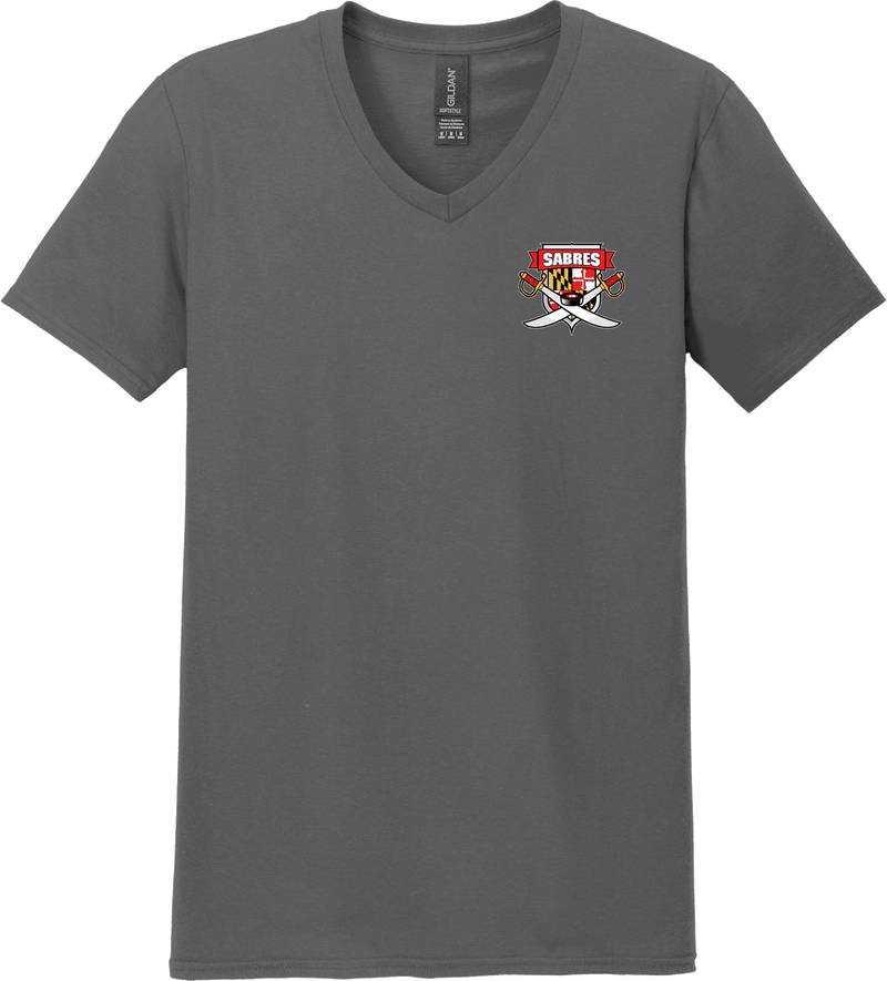 SOMD Sabres Softstyle V-Neck T-Shirt