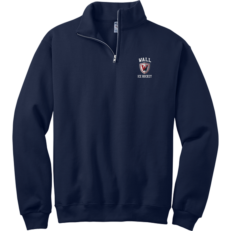 Wall Hockey NuBlend 1/4-Zip Cadet Collar Sweatshirt