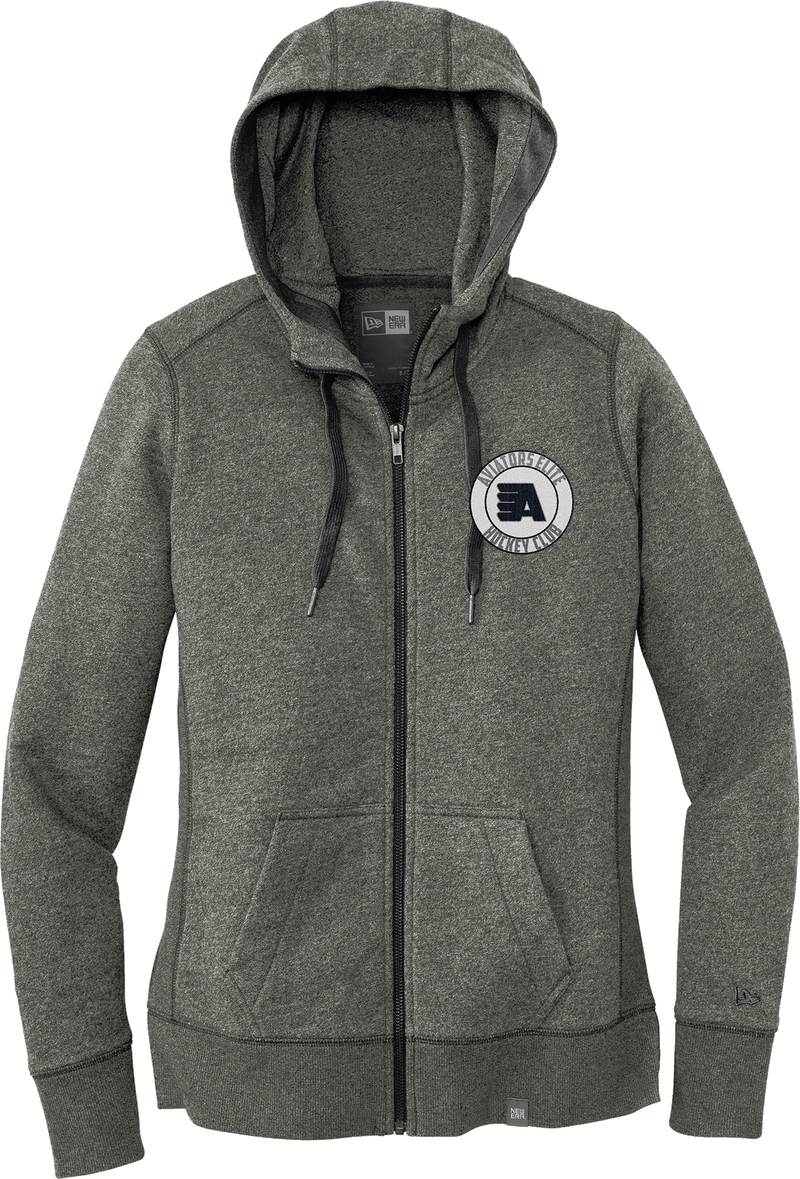 Aspen Aviators New Era Ladies French Terry Full-Zip Hoodie