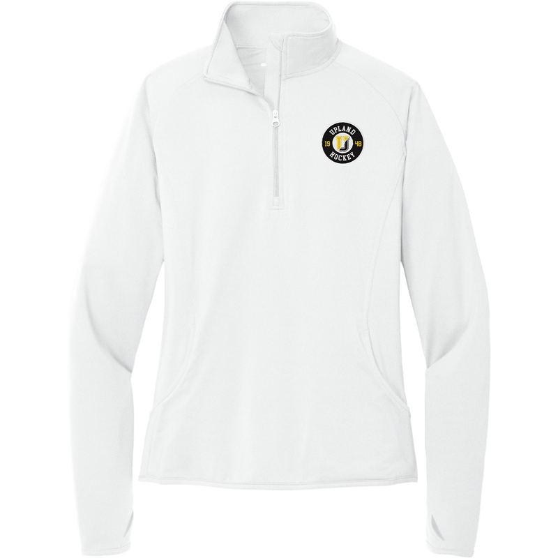 Upland Country Day School Ladies Sport-Wick Stretch 1/4-Zip Pullover