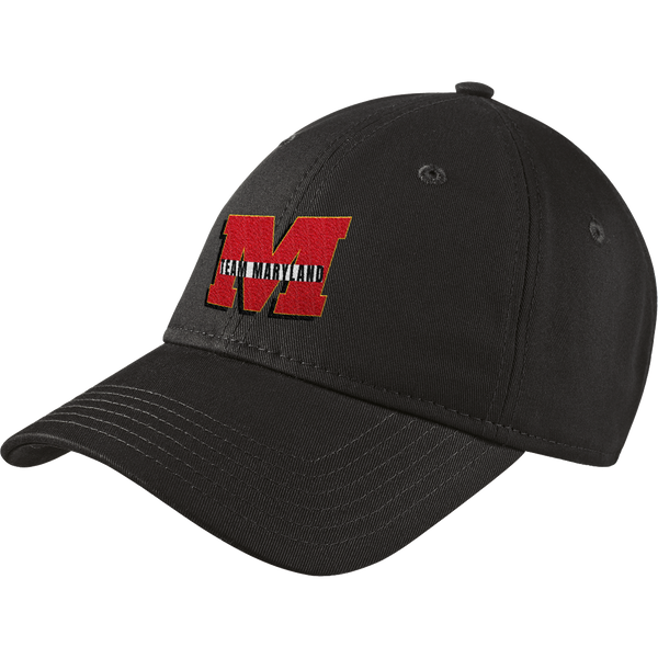 Team Maryland New Era Adjustable Unstructured Cap