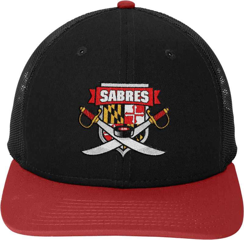 SOMD Sabres New Era Snapback Low Profile Trucker Cap