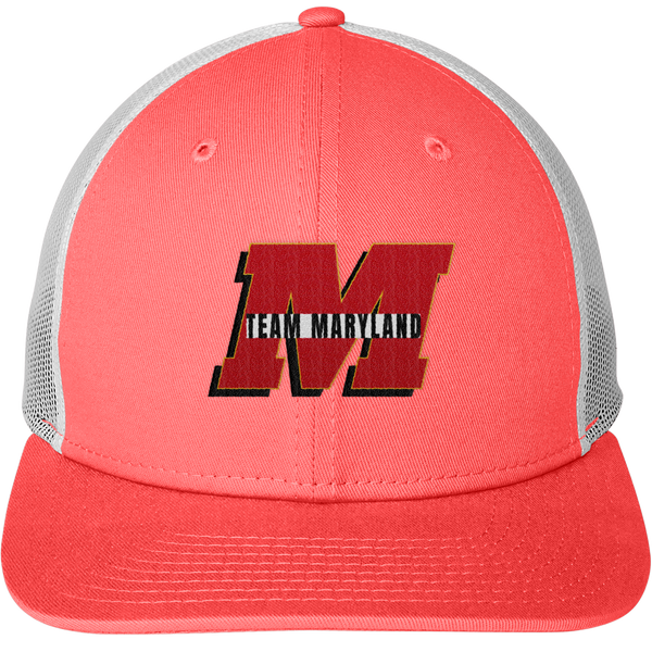 Team Maryland New Era Snapback Low Profile Trucker Cap