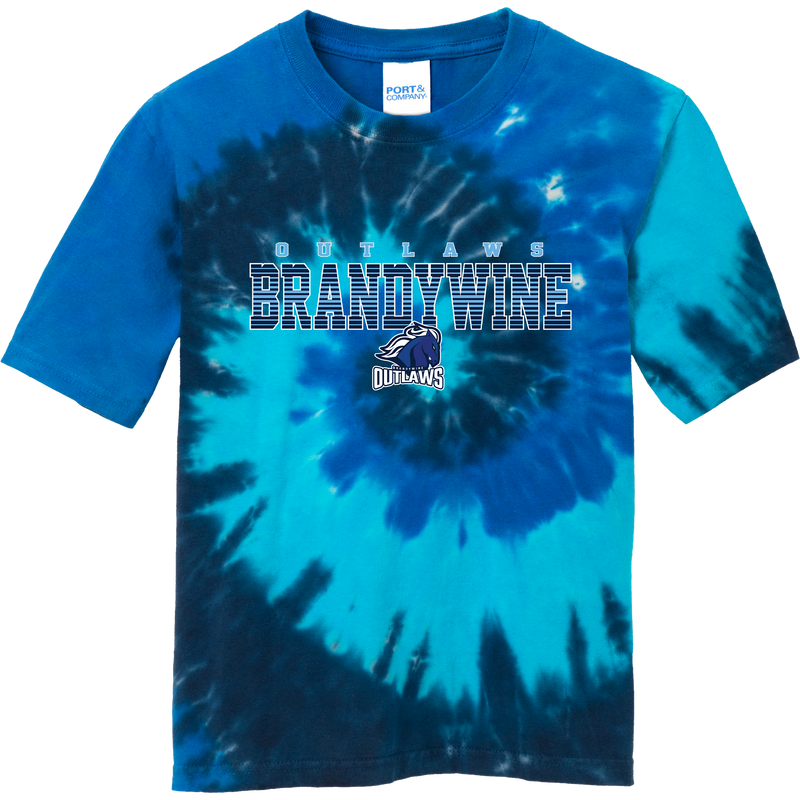 Brandywine Outlaws Youth Tie-Dye Tee