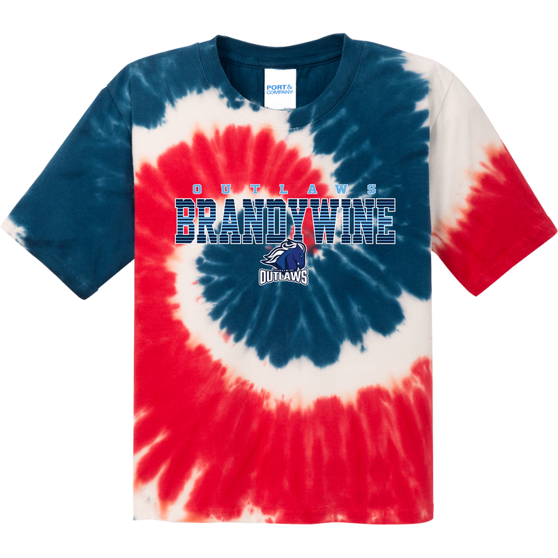 Brandywine Outlaws Youth Tie-Dye Tee