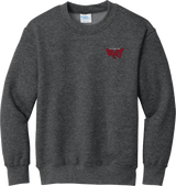 York Devils Youth Core Fleece Crewneck Sweatshirt