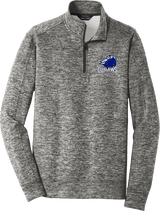 Brandywine Outlaws PosiCharge Electric Heather Fleece 1/4-Zip Pullover