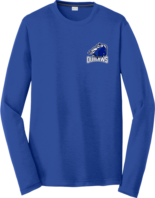 Brandywine Outlaws Long Sleeve PosiCharge Competitor Cotton Touch Tee